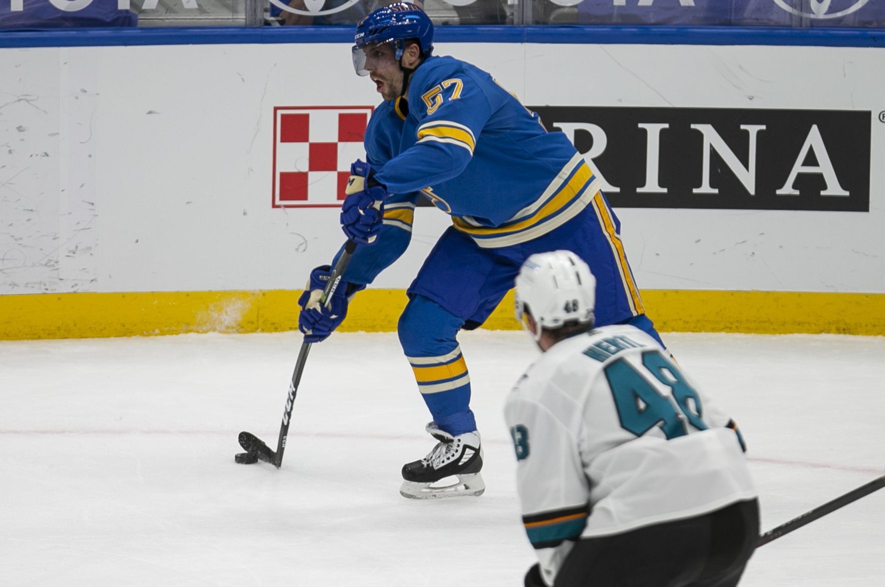 Blues versus Sharks
